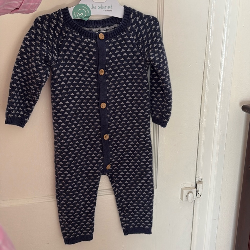 Little planet thick romper